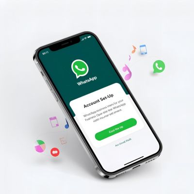 whatsapp business account set up